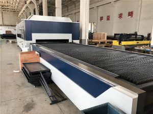fibro lasero tranĉanta maŝinon 3000mm × 1500mm