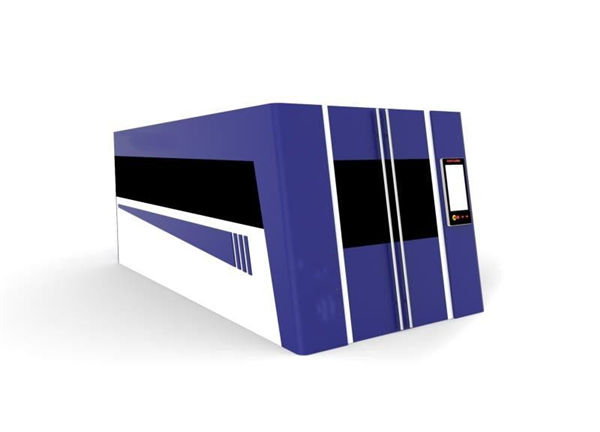 karbona ŝtala fibro lasero tranĉanta maŝinon ripetantan precizecon