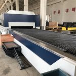 arkitektura modelo metala lasero tranĉanta maŝinon malvarmiganta 3 akson laseron tranĉilo