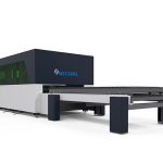 stabila metala tranĉanta lasero-tranĉilo, z akso cnc metala lasero tranĉanta maŝinon