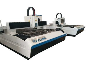 metala folio industria lasero tranĉanta maŝinon 500w kranan protektan sistemon