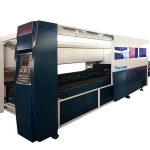metala folio industria lasero tranĉanta maŝinon