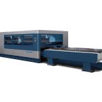 cnc metala industria lasero-tranĉa maŝino 380v / 50hz 1kw 1.5kw-lasero-fonto
