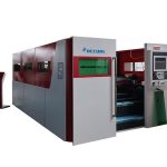 aŭtomata industria lasero tranĉa maŝino altrapida duobla interŝanĝa tablo