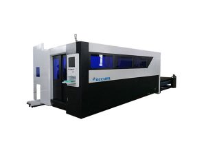 500w-fibra lasero tranĉanta maŝinon por karbona ŝtalo