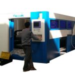 2kw fibro optika lasero tranĉanta maŝinon alĝustigebla rapideco por metala tubo