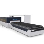 4mm karbona ŝtala tubo tubo cnc fibro laseron tranĉanta maŝinon kun raytools